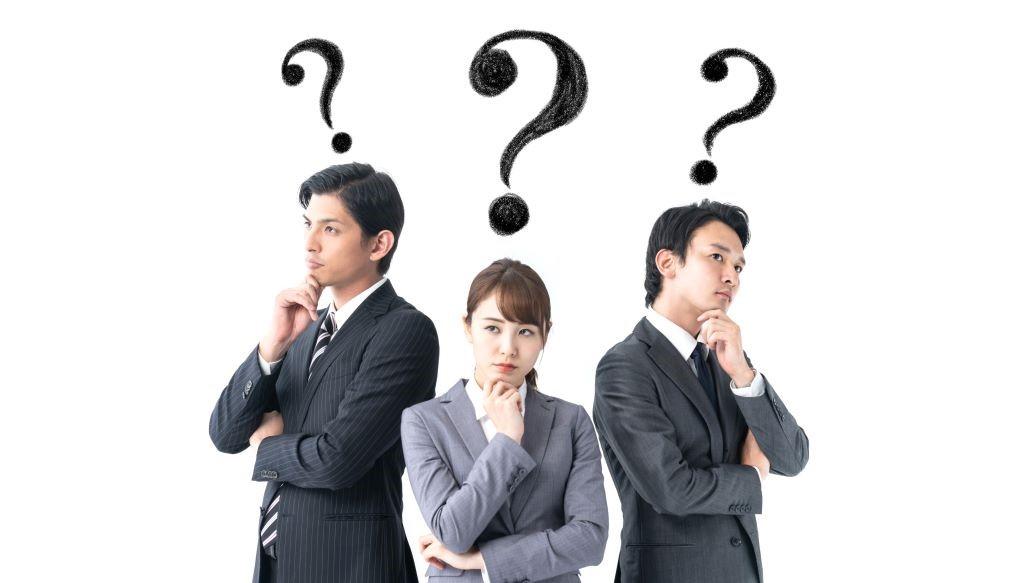 写っている人の疑問が読み取れる画像