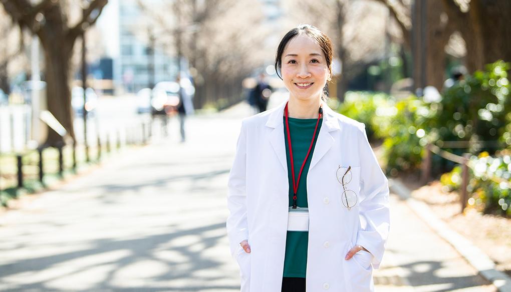 公衆衛生医師となった女性医師のイメージポートレート