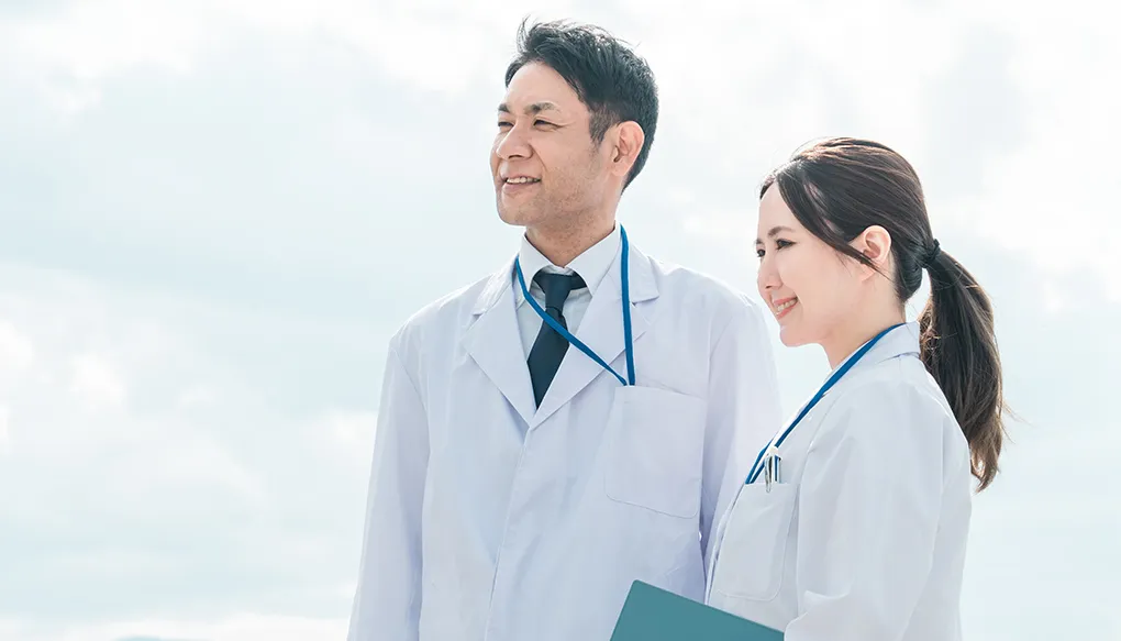 街の病院で働く医師